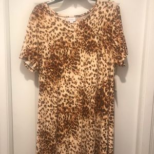 Leopard Lularoe Carly Dress